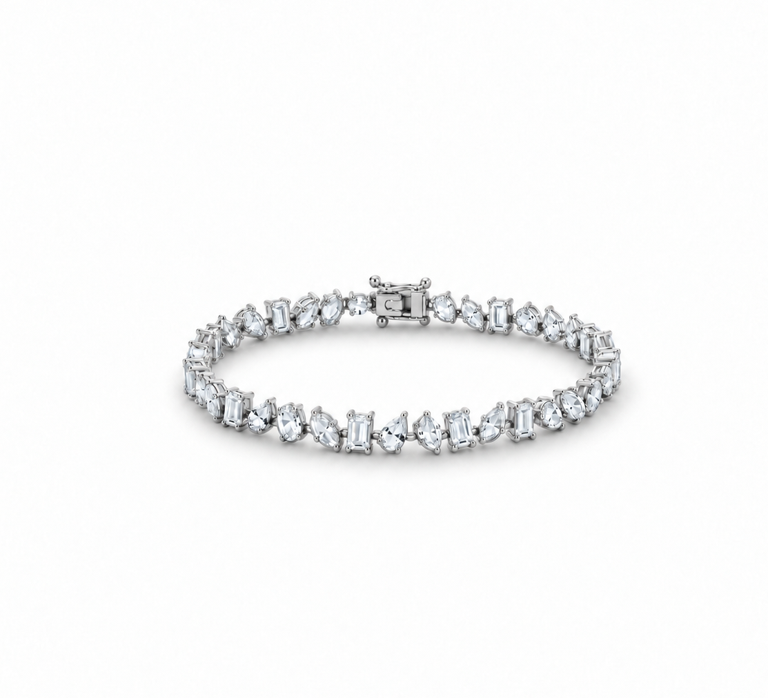 Mosaic Tennis Bracelet